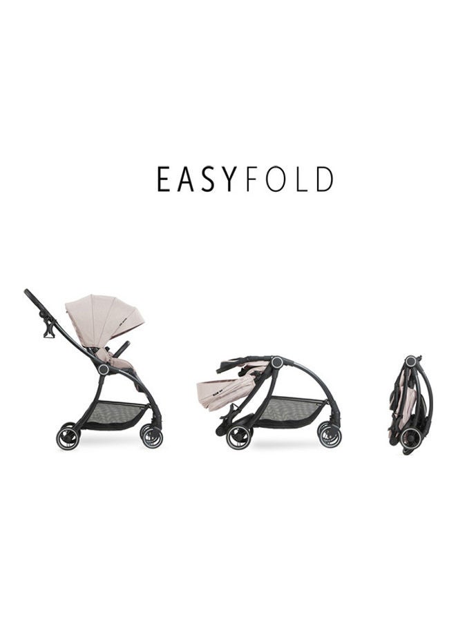 hauck Standard Baby Single Stroller Colibri - Beige  - Image 4