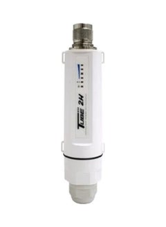 ALFA Tube-2H N 802.11N Long Distance Outdoor Ap Cpe Standard Poe White  - Image 1