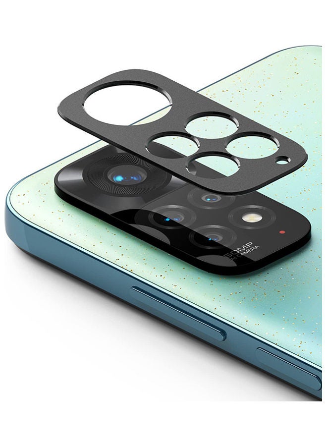 Ringke Camera Styling Compatible With Redmi Note 11 Back Camera Lens Edge Protector Aluminum Frame Tough Protective Adhesive Cover Clear - Image 1