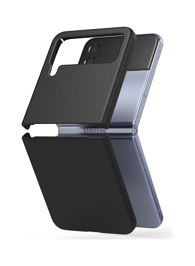 Ringke Anti-Cling Micro-Dot Technology Shockproof Protective Slim Case for Galaxy Z Flip 4 5G (2022) Black - Image 1