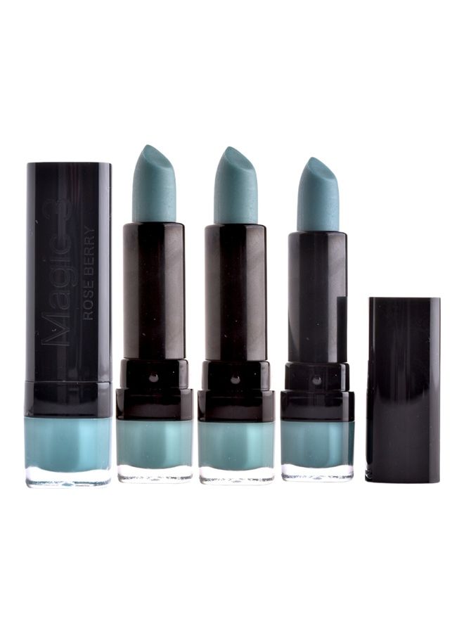 روز بيري مجموعة أحمر شفاه ماجيك من 3 قطع أخضر - Image 2