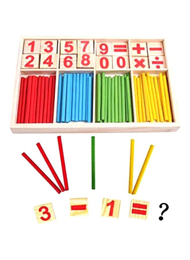 Cool Baby - Counting Sticks Education Wooden Toys 23x2.2x15cm - Image 1