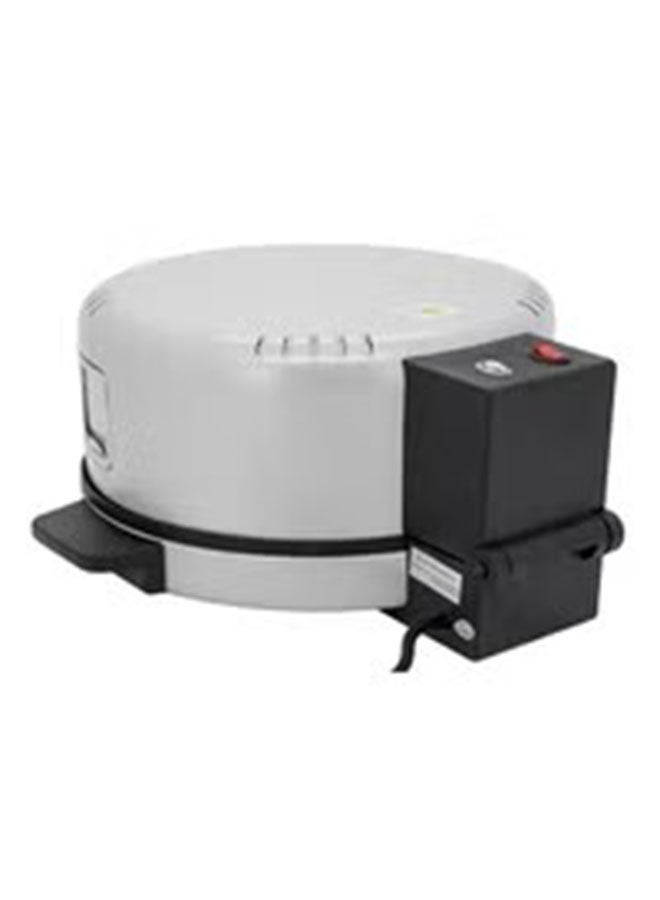سوناشي - صانعة البيتزا والخبز العربي مع مقلاة عميقة 2 في 1 1800 W SABM-863/SDF-5011 فضي/أبيض - Image 1