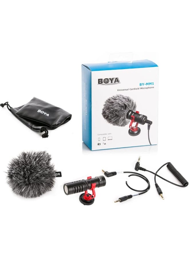 BOYA Maic to improve sound Compatible with Cameras And Mobiles Maic Boya BY-MM1 Black - Image 2
