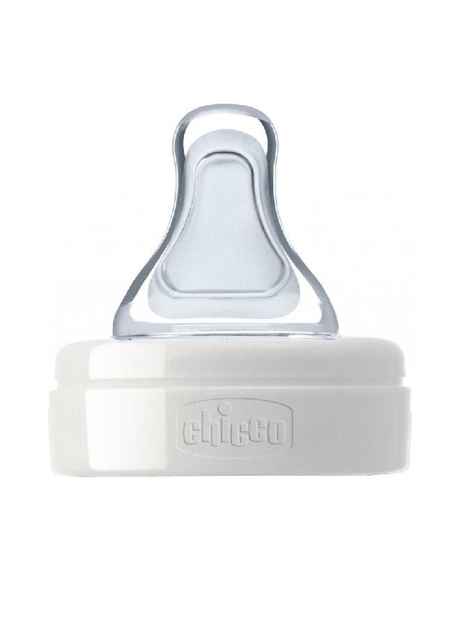 Chicco Fast Flow Silicone Feeding Bottle - Image 3
