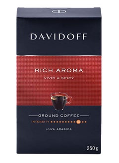 Davidoff Rich Aroma Roasted Ground Coffee 250grams  - Image 1