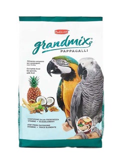 Padovan Grand Mix Pappagalli Complete Nutritious Parrot Food Multicolour 2kg  - Image 1
