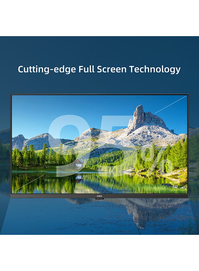 CHiQ - LED Smart TV, HD, 32 Inch, Android 11.0, HDR10, A+ Screen, WiFi, Bluetooth 5.0, Netflix, YouTube, Prime Video, Full Screen Display, HDMI, USB L32G7P Black - Image 1