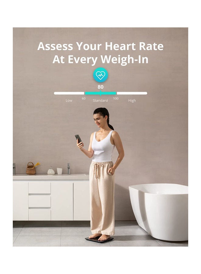 Smart Scale P2 Pro Weight Scale With Wi-Fi Bluetooth 16 Measurements Including Heart Rate Body Fat Bmi Muscle And Bone Mass 3D Virtual Body Mode 50 G/0.1 Lb - v1661157233/N53344128A_3