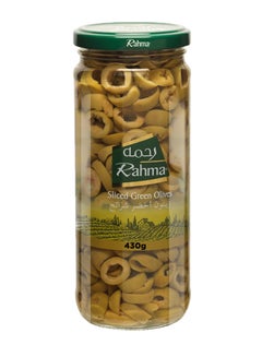 Rahma Sliced Green Olives 430grams  - Image 1
