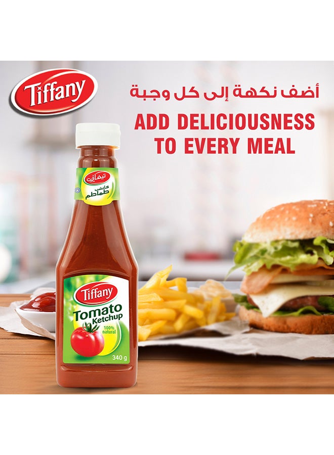 Tiffany Tomato Ketchup Pet Bottle 340grams - Image 2