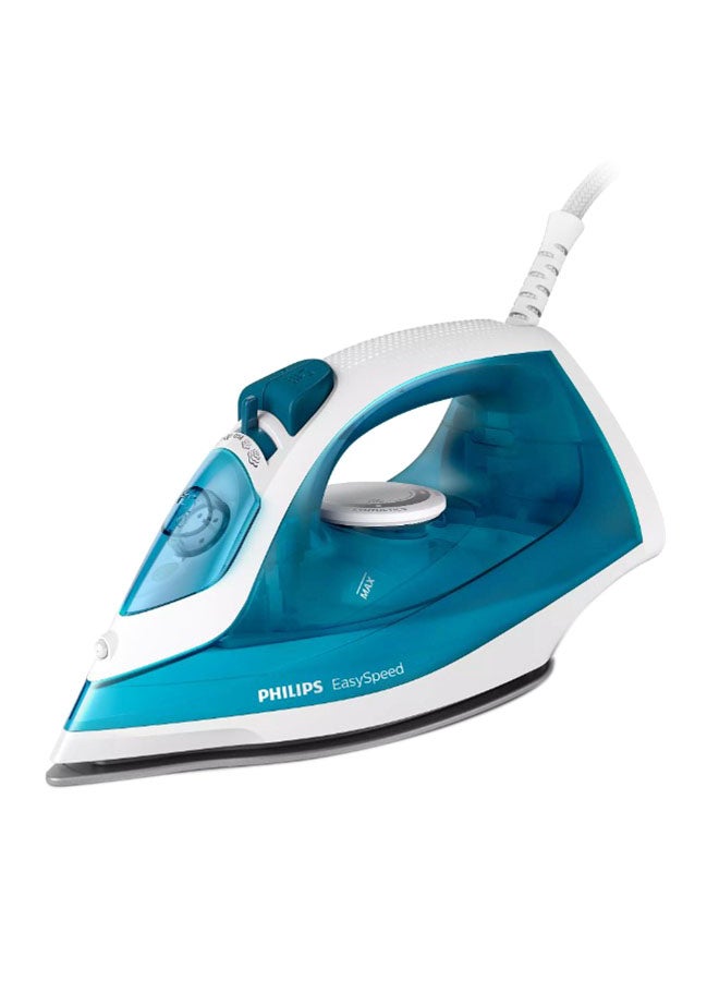 فيليبس - أداة كي بخار إيزي سبيد 220 ml 2000 W GC1750/26 أبيض/ أزرق - Image 1