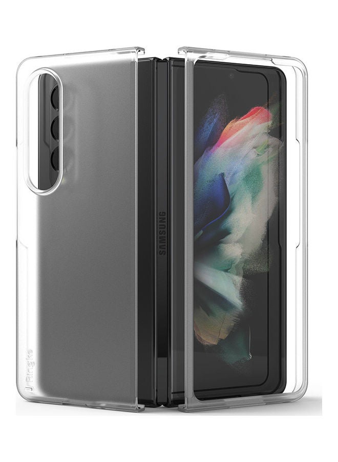 Ringke Slim Case Ultra-thin Transparent Impact-Resistant and Durable Protective Cases for Galaxy Z Fold 4 Case- Clear - Image 1