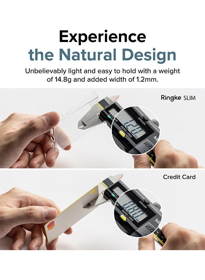 Ringke Slim Case Ultra-thin Transparent Impact-Resistant and Durable Protective Cases for Galaxy Z Fold 4 Case- Clear - Image 4