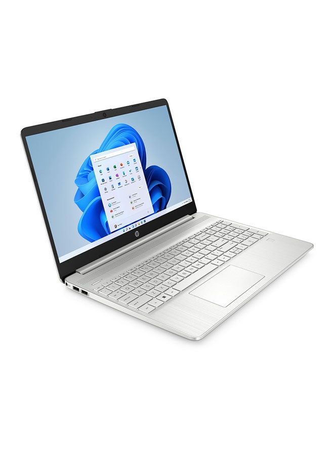 HP - Notebook 15s Laptop With 15.6-Inch Display, Core i7-1255U Processor/16GB RAM/ 512GB SSD/Windows 11/4GB Intel Iris Xe Graphic Card English/Arabic Natural Silver - Image 1