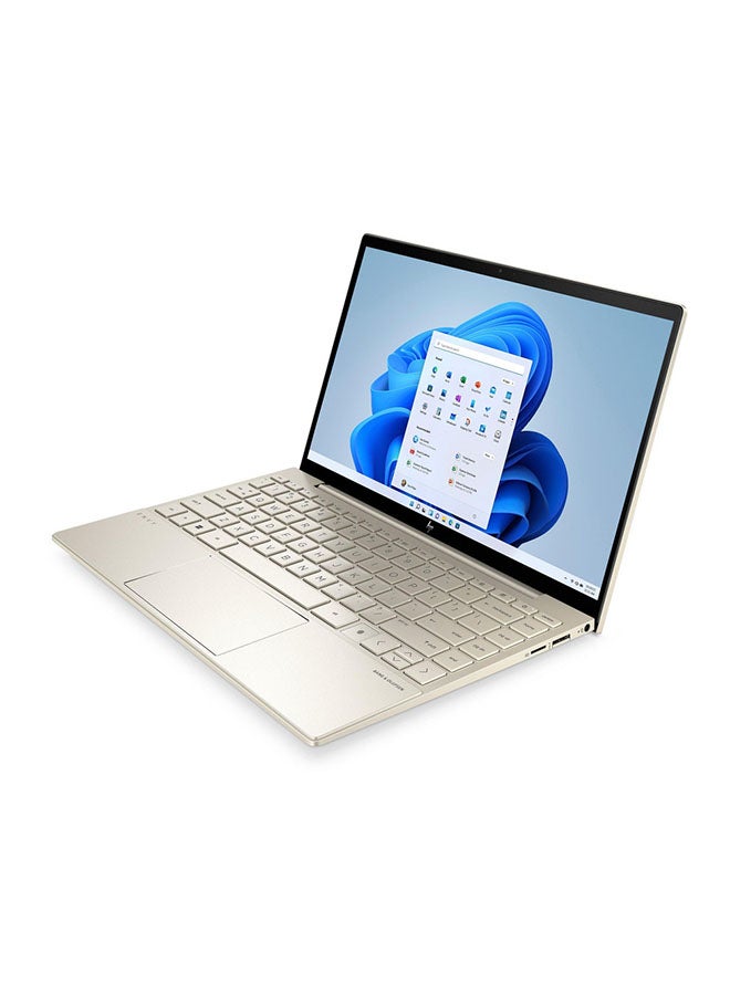 HP - Ennvy 13 Laptop With 13.3-Inch Display, Core i7 Processor/16GB RAM/1TB SSD/Windows 11/4GB Intel Iris Xe Graphic Card English/Arabic Pale Gold Aluminum - Image 1
