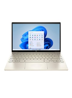 Ennvy 13 Laptop With 13.3-Inch Display, Core i7 Processor/16GB RAM/1TB SSD/Windows 11/4GB Intel Iris Xe Graphic Card English/Arabic Pale Gold Aluminum