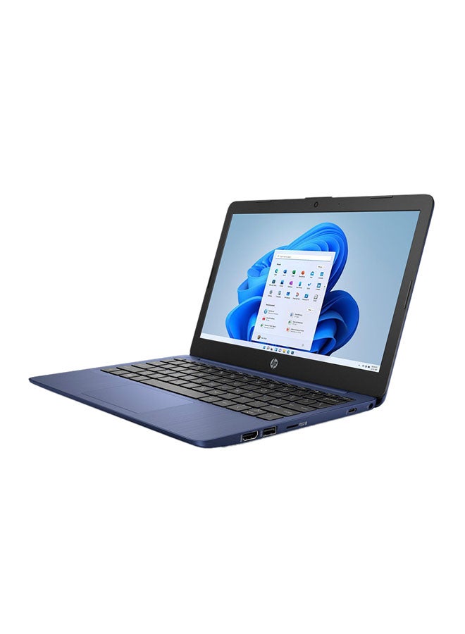 HP Stream 11 Laptop With 11.6-Inch Display, Celeron N4120 Processor/4GB RAM/ 64GB eMMC/Windows 11/2GB Intel UHD Graphics 600 English/Arabic Royal Blue - Image 2