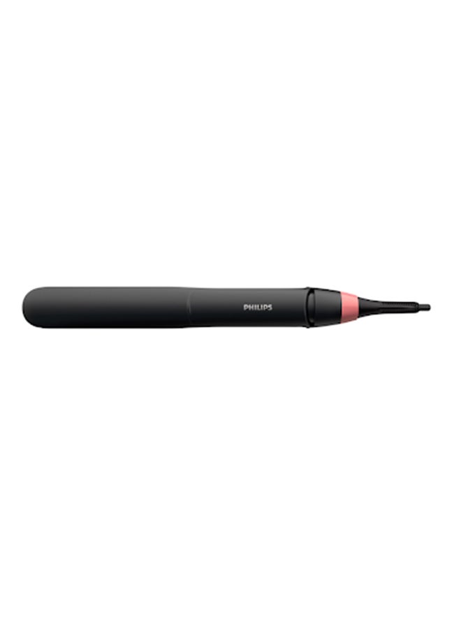 Philips - Straightcare Essential Thermoprotect Straightener 6 Temperature Settings up to 230°C. BHS376/03 Black/Pink 21.9cm - Image 1