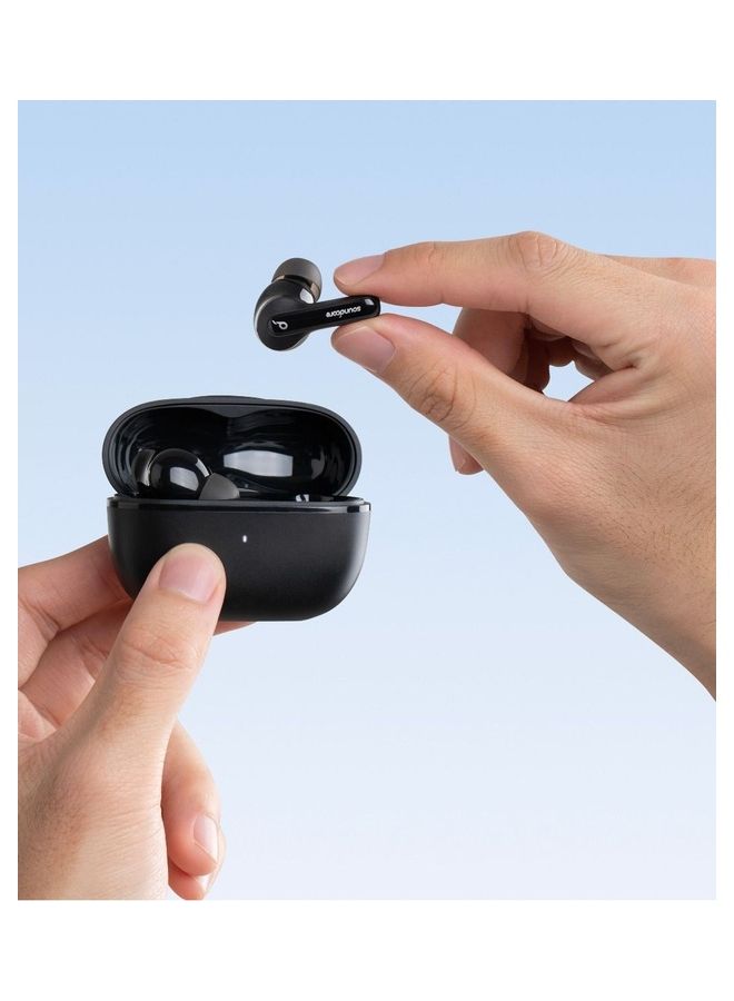Soundcore - Bluetooth Earphones Life Note 3i Noise Cancelling Earbuds Black - Image 1