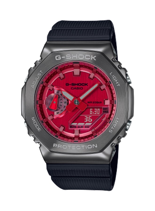 G-SHOCK - Men's G-Shock Resin Analog-Digital Watch GM-2100B-4ADR - Image 1