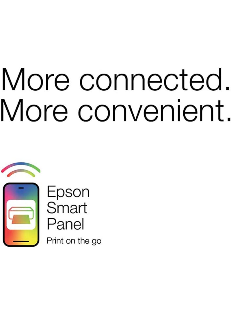 EPSON - EcoTank L3210, 3-In-1 Home Printer With And SmartPanel + Business Paper (80g, 2500 Sheets) Black - Image 1