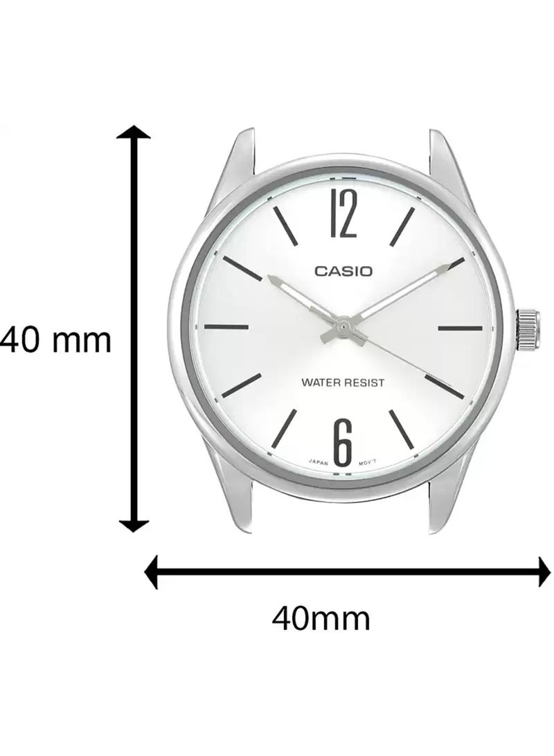 CASIO - Men's Water Resistant Analog Watch MTP-V005L-7BUDF - Image 1