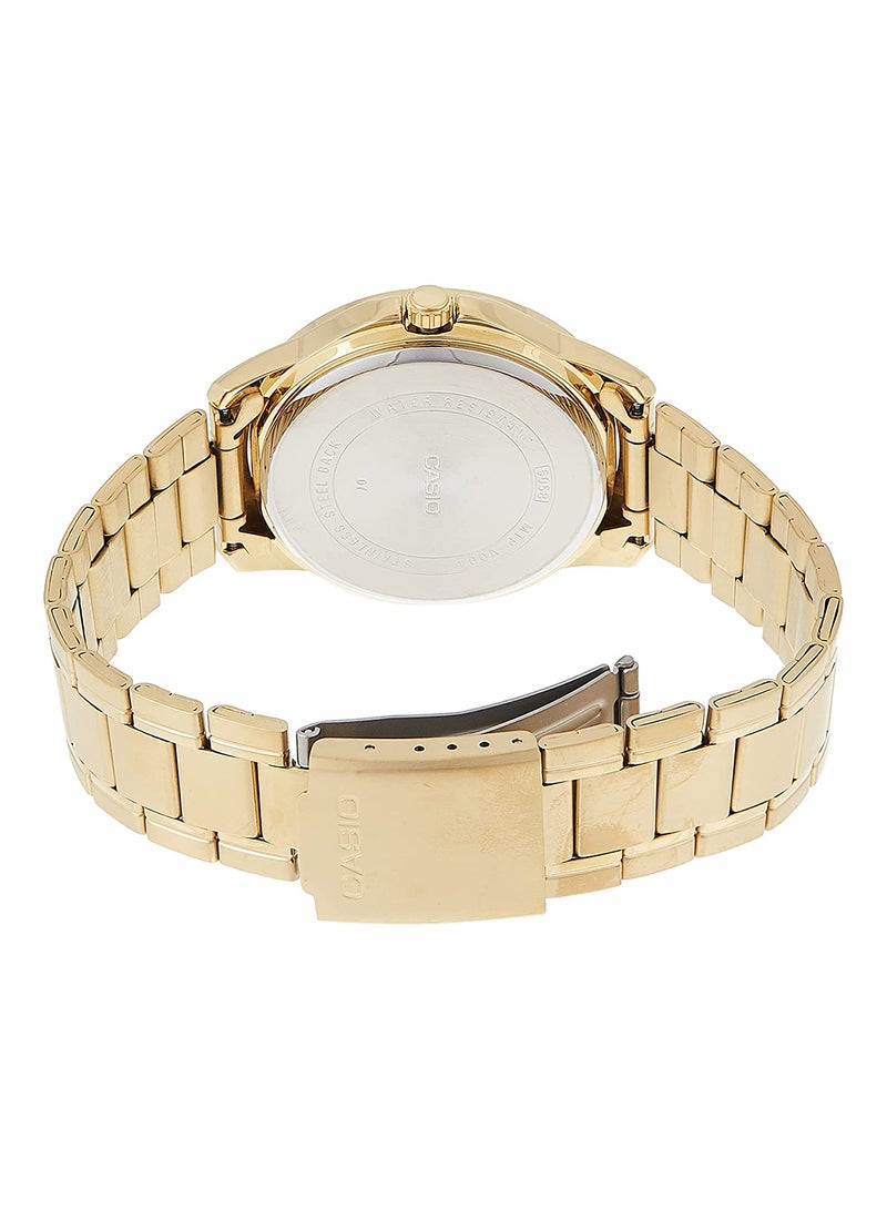 CASIO Men's Stainless Steel Analog Watch MTP-V004G-7B2UDF - Image 2