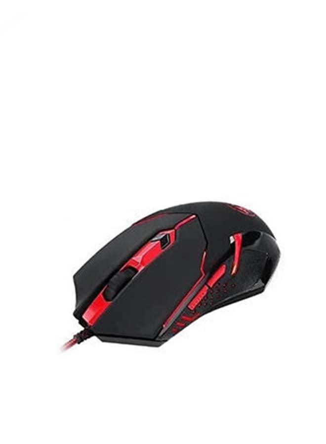 REDRAGON - Redragon K552-BA Mechanical Gaming Keyboard and Mouse Combo & Pad (K552 Blue Switch Red LED + M601-3 3200dpi + P001 32x26cm) - Image 1