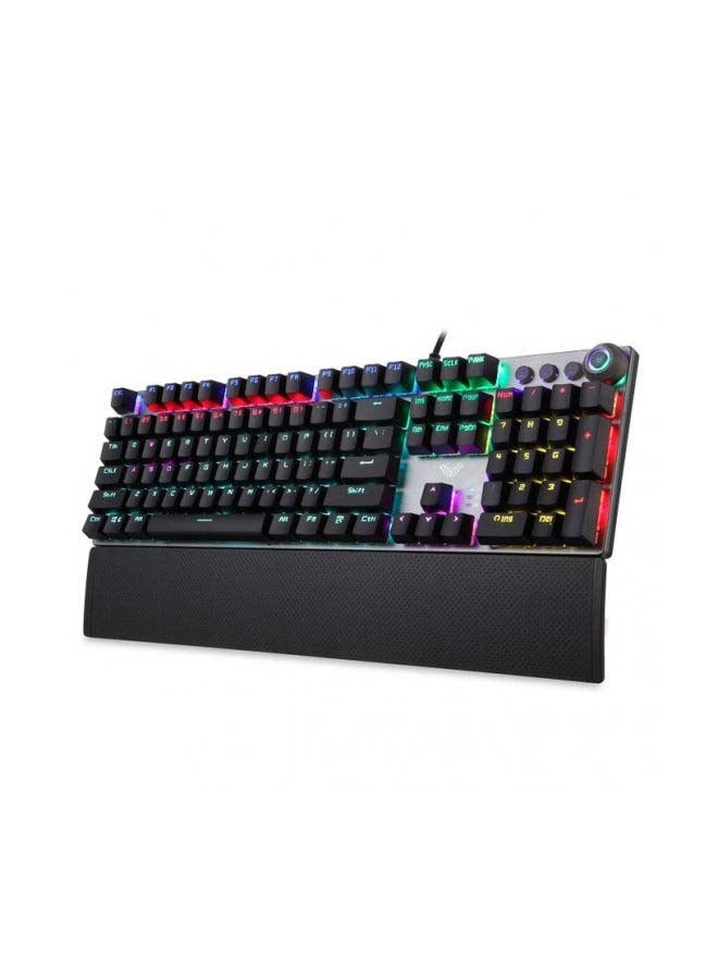 AULA - Keyboard_Aula_F2058_Black Color _ Blue Switch _Usb - Image 1