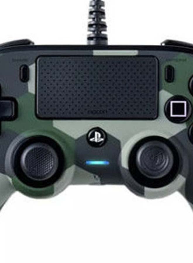 nacon - Wired Compact Controller for PlayStation 4 - Camo Green - Image 1
