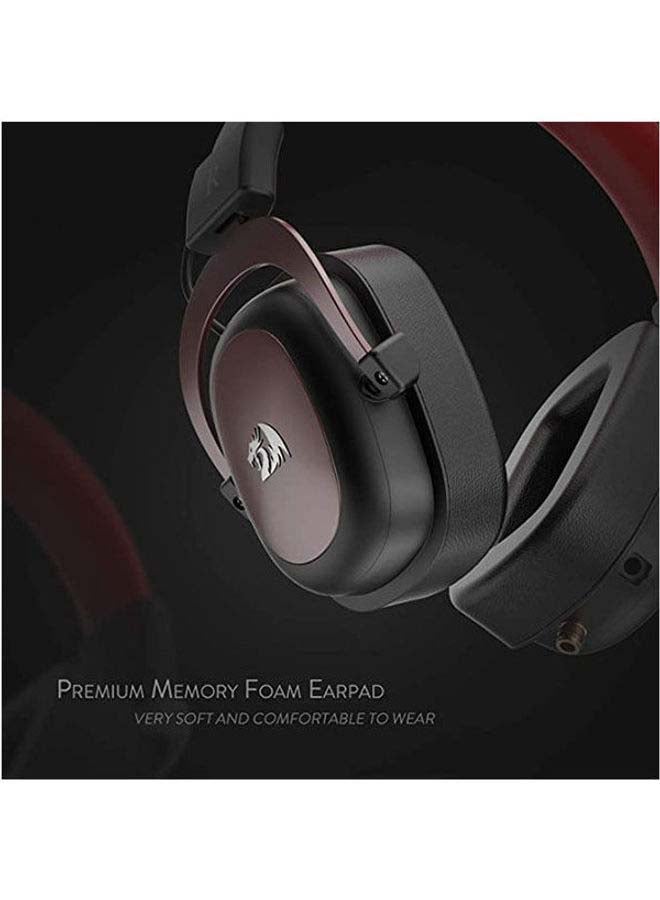 REDRAGON - H510 Zeus Wired Gaming Headset - 7.1 Surround Sound - Memory Foam Ear Pads - 53MM Drivers - Detachable Microphone - Multi Platforms Headphone - Works with PC, PS4/3 & Xbox One/Series X, NS - Image 1