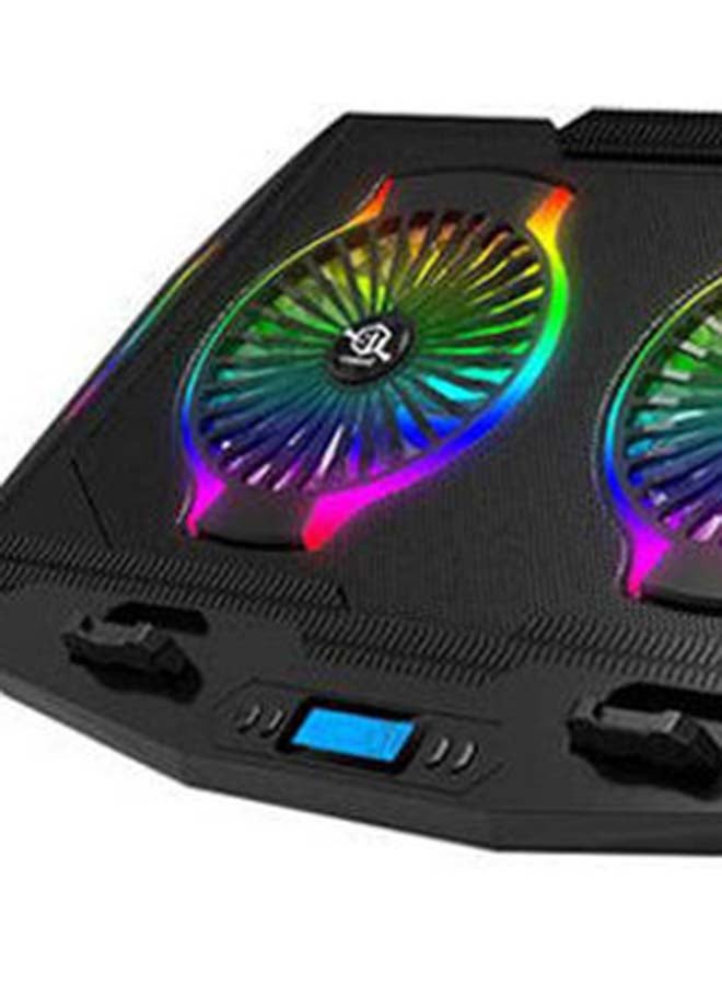 Standard - ICE07 Gaming Laptop Cooling Pad Stand with Mobile Holder - Image 1