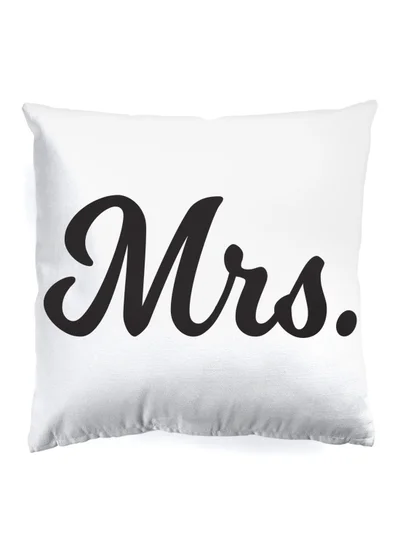 Noon East Decorative Cushion , Size 45X45 Cm White - 100% Cotton Cover Microfiber Infill Bedroom Or Living Room Decoration White Standard Size