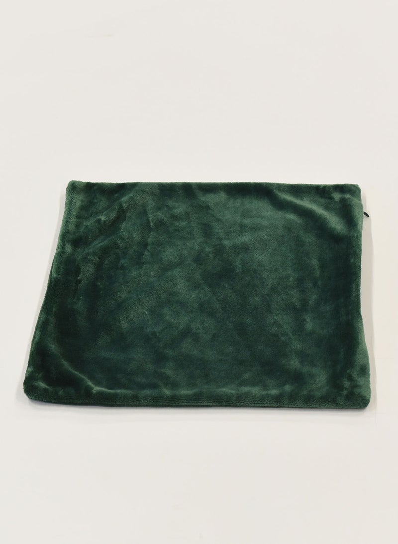 Amal 2 Piece Decorative Cushion Cover - 100% Polyester - Bedroom Or Living Room Decoration Polyester Green 45 x 45cm - Image 2