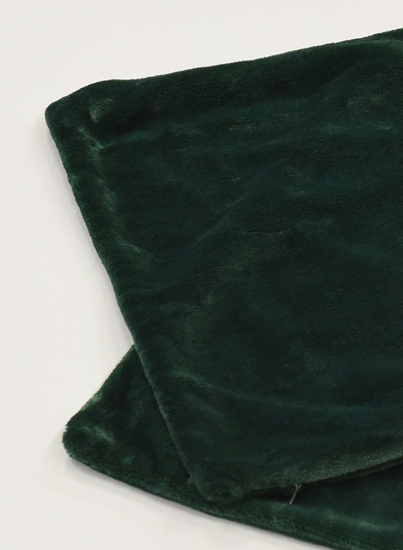 Amal 2 Piece Decorative Cushion Cover - 100% Polyester - Bedroom Or Living Room Decoration Polyester Green 45 x 45cm - Image 4