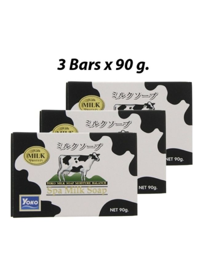 YOKO Spa Milk Soap 3x90grams
