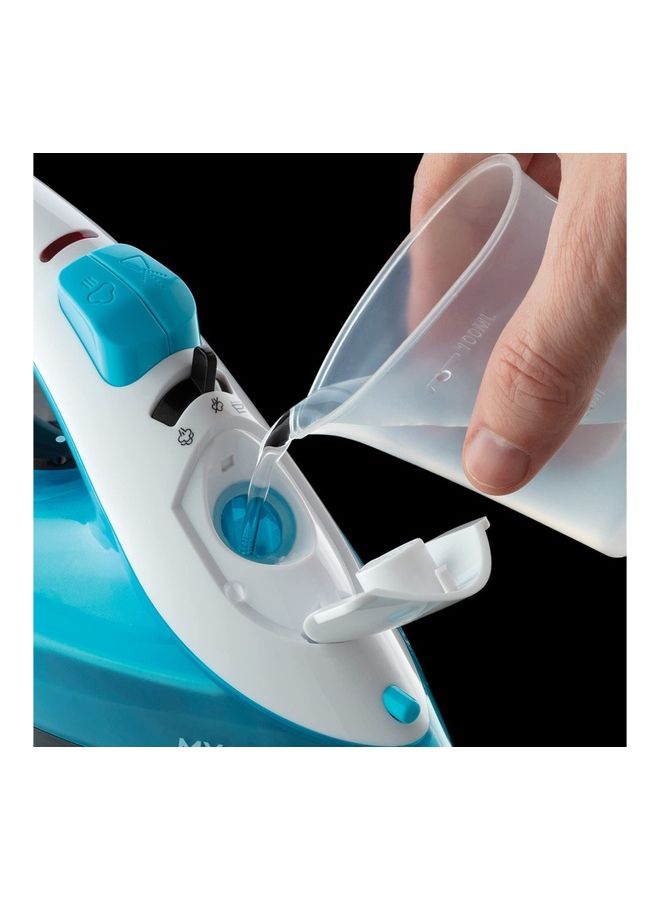 Russell Hobbs - Steam Iron ,Ceramic Soleplate, 260ml Tank, 2m Cord, Self-Clean 260 ml 1800 W 25580 Blue - Image 1