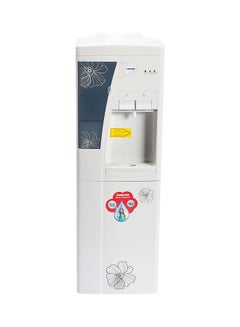 NIKAI Hot And Cold Floor Standing Water Dispenser With Storage Cabinet NWD1208CK White  - Image 1