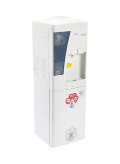 NIKAI Hot And Cold Floor Standing Water Dispenser With Storage Cabinet NWD1208CK White  - Image 2