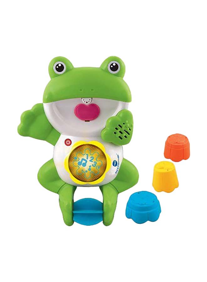 vtech Pour And Float Froggy Electronic Bath Toy ‎3.3x31.5x26.92cm - Image 2