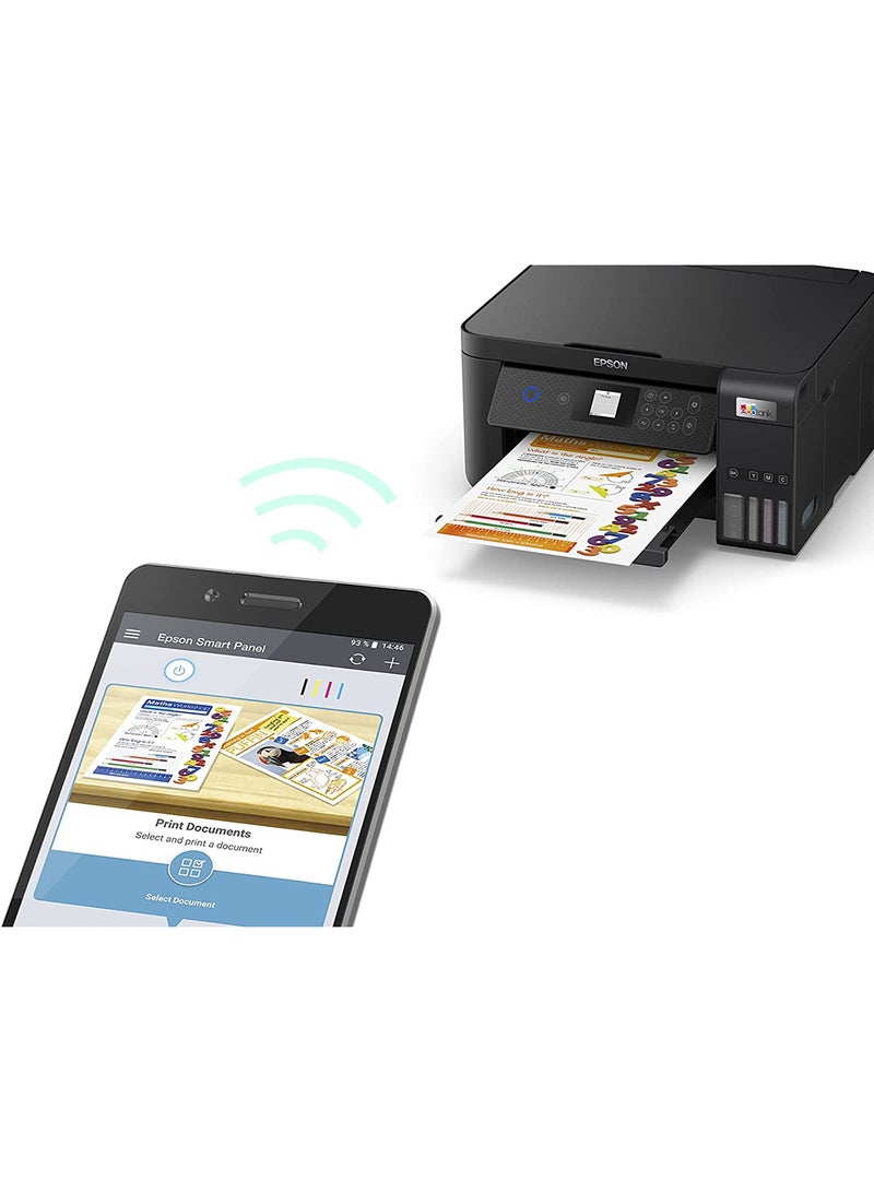 إبسون طابعة 3 في 1 EcoTank L4260 Home Ink Tank Printer مع ورق ملون A4 مزدوج الجوانب  - Image 4
