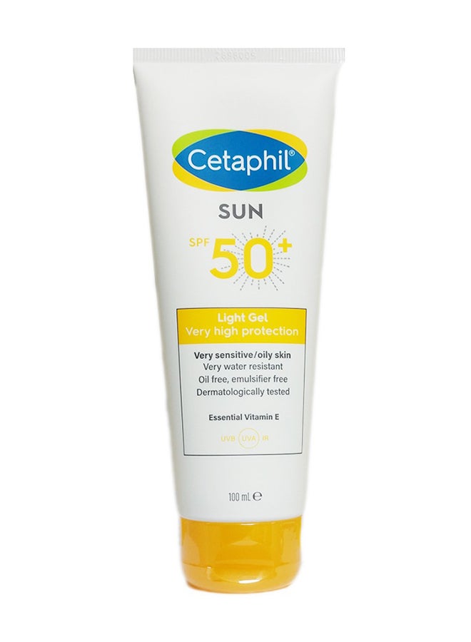 سيتافيل جل خفيف واقٍ من الشمس طوال اليوم بعامل الحماية من الشمس +SPF 50 أبيض 100ملليلتر - Image 1