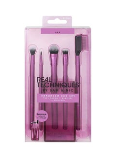 REAL TECHNIQUES Brush Set (Enhanced Eye, Flawless Base) Set of 1534,1533  - Image 3