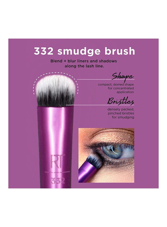 REAL TECHNIQUES - Eyeshadow Brush Set, Makeup With Gel Eyeliner, Flat Eye, And Eyelash Brushes, Sponge Blender For Eyeshadow, Foundation, Blush, And Concealer Set Of 13 Set of 01991,01997 - Image 1