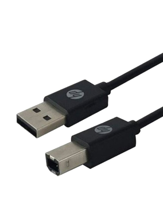 HP USB-A To USB-B v2.0 Cable Black - Image 2