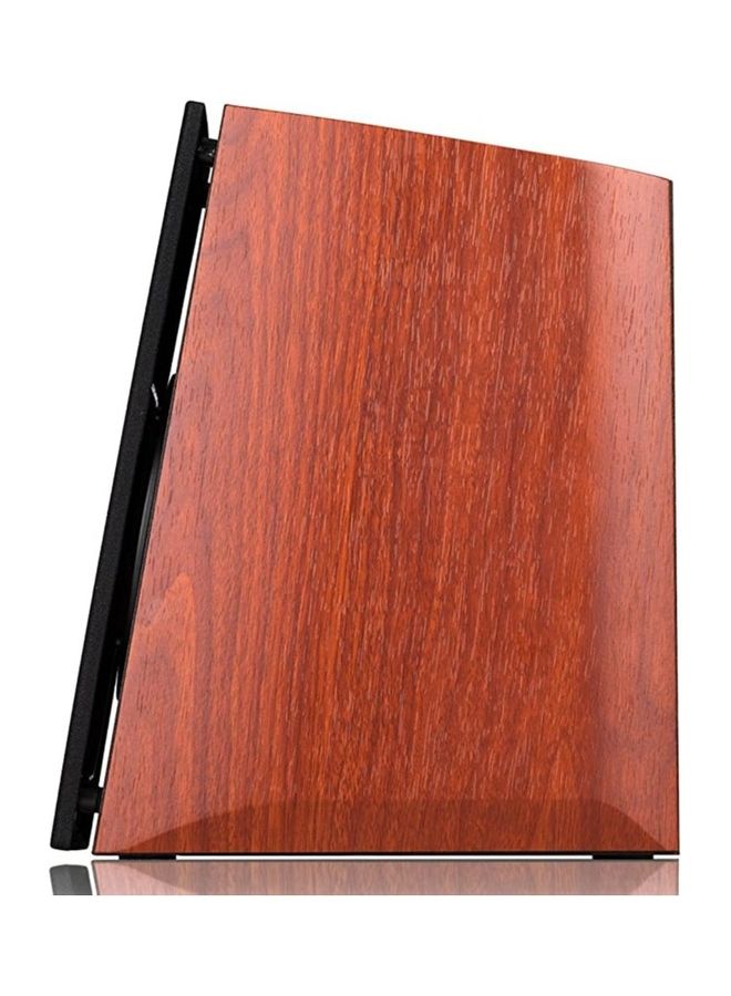 EDIFIER - R2000DB Powered Bluetooth Bookshelf Speakers - Near-Field Studio Monitors - Optical Input - 120 Watts RMS Brown - Image 1