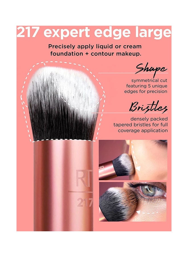 REAL TECHNIQUES Artist Essential Makeup Brush Set,Includes Eye Liner Brush And Foundation Brush With Miracle Complexion Sponge Set of 1566,1895 - Image 5