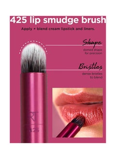 REAL TECHNIQUES Artist Essential Makeup Brush Set,Includes Eye Liner Brush And Foundation Brush With Miracle Complexion Sponge Set of 1566,1895  - Image 3