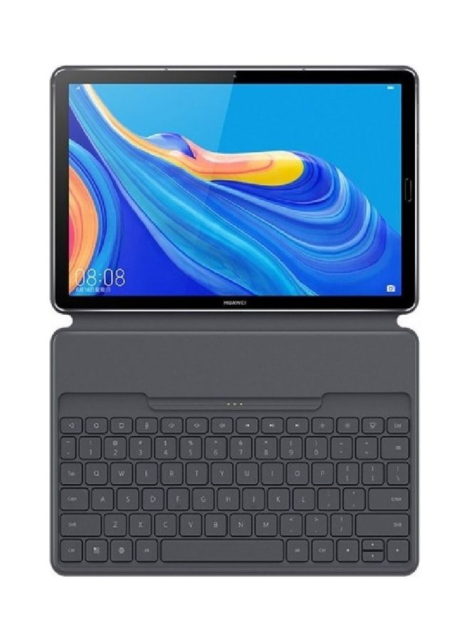 مارجون غطاء ذكي مغناطيسي قابل للطي مع مسند ولوحة مفاتيح لتابلت ميديا باد M6 مقاس 10.8 بوصة رمادي داكن - Image 5